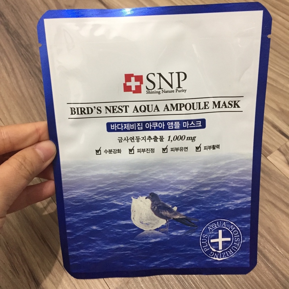 Bogo SNP BIrds Nest Aqua Ampoule Mask